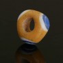 Ancient glass bead with layered eyes, Mediterranean, 322EAa